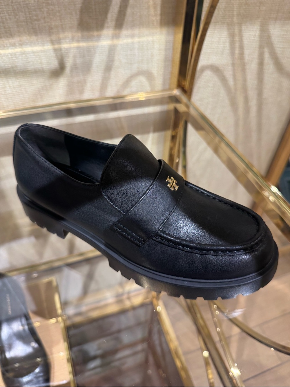 Tory Burch Everly Platform Chunky Loafer Shoe - Picture 2 of 3